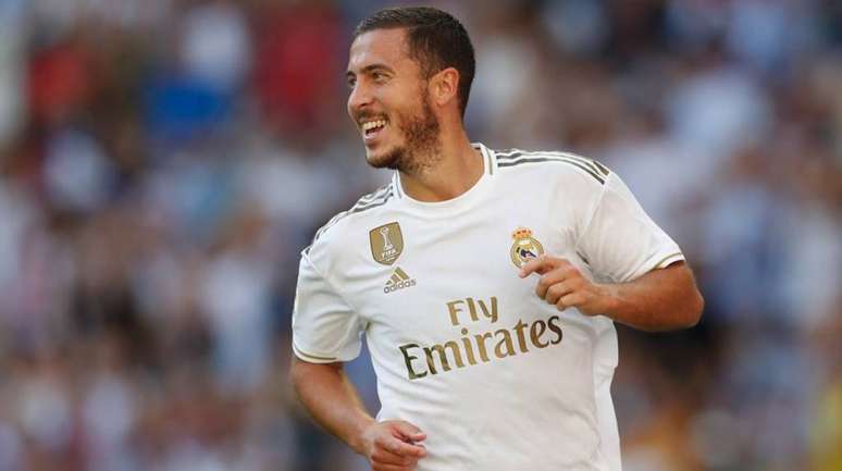 Hazard revela torcida pelo Real Madrid na infância (Foto: Divulgação/RMCF)