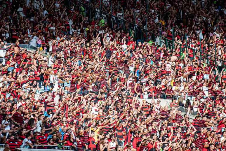 Torcida do Flamengo vai lotar o Maracanã (Foto: Paula Reis / Flamengo)