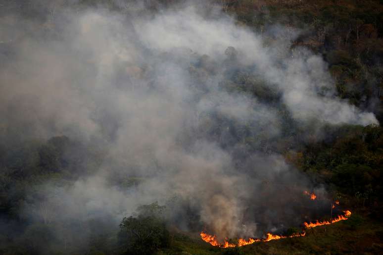 Inc&ecirc;ndio na floresta amaz&ocirc;nica perto de Porto Velho
17/09/2019
REUTERS/Bruno Kelly