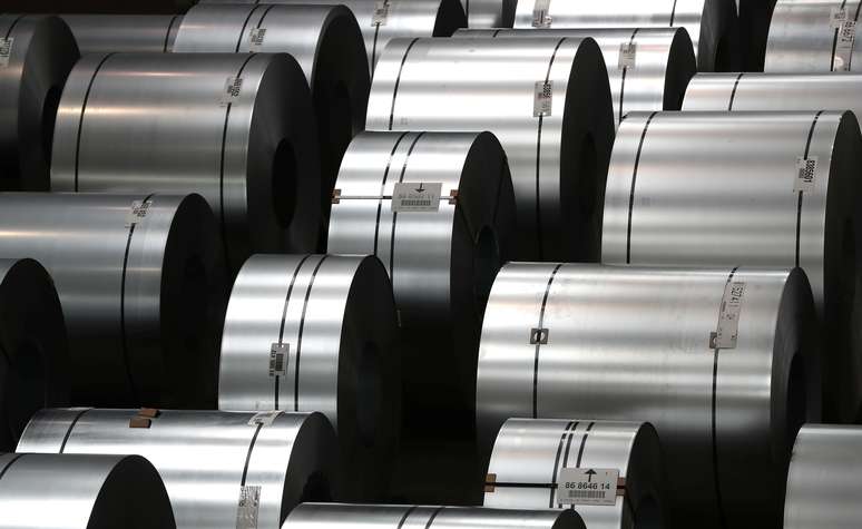 Rolos de a&ccedil;o
03/04/2019
REUTERS/Yves Herman