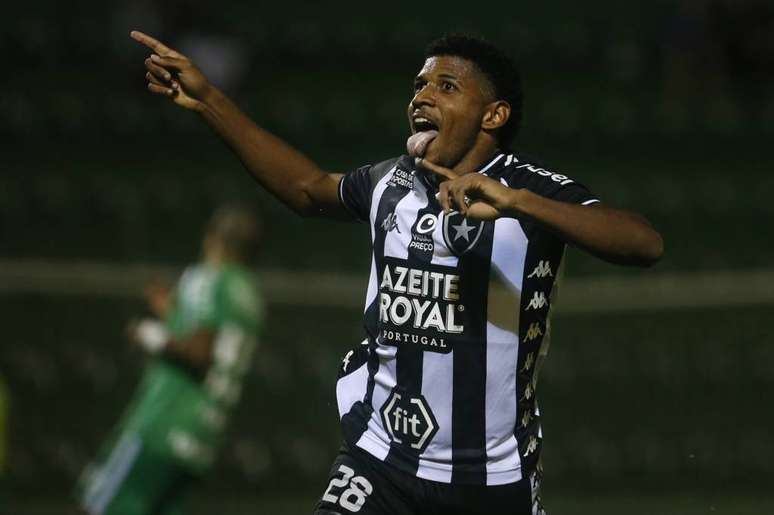 Botafogo venceu a Chape com gol de Rhuan (Foto: Divulgação/Botafogo)