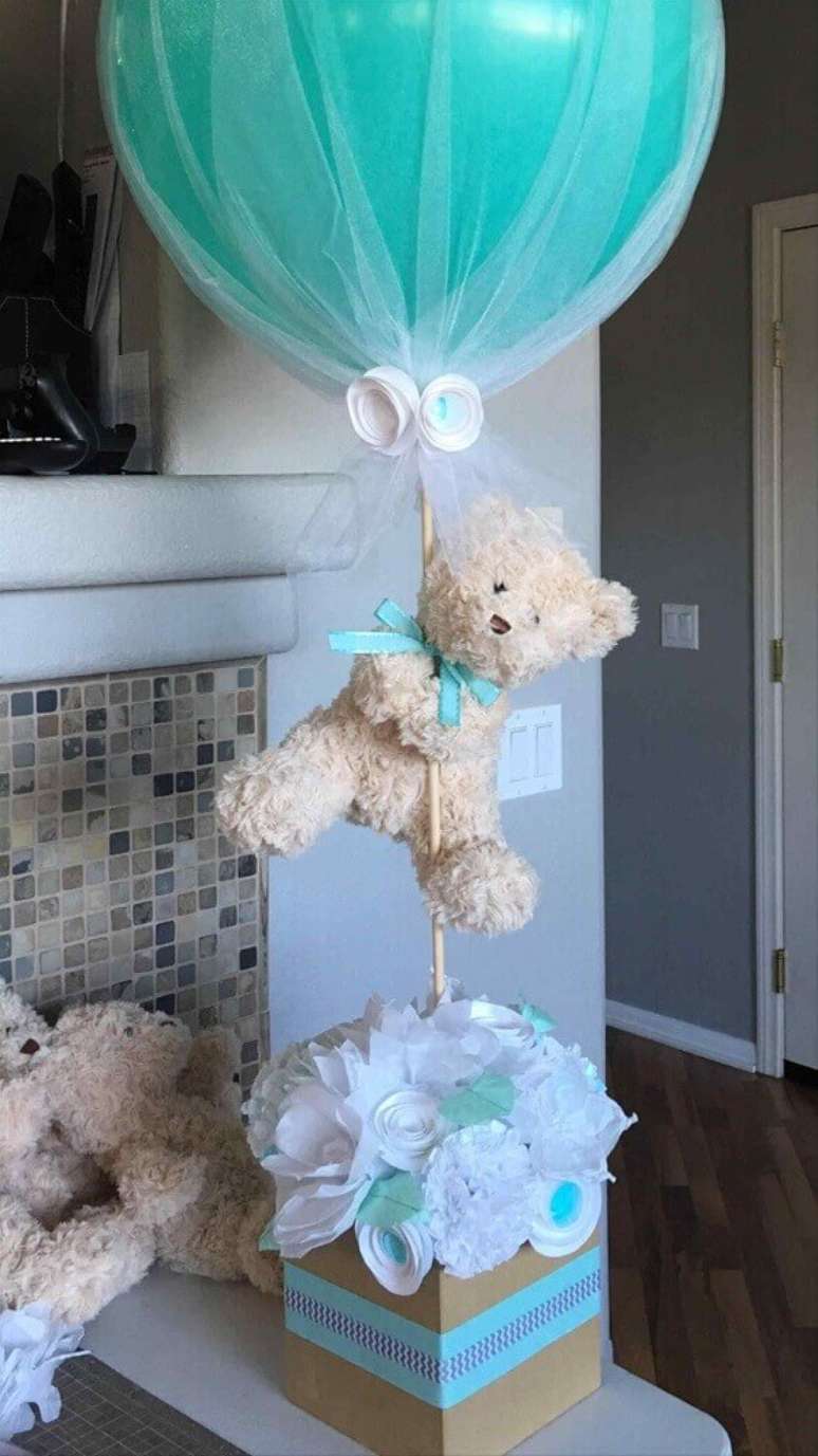 46. Modelo de lembrancinha para chá de bebê, uma decoração de chá de bebê – Foto: Baby Shower