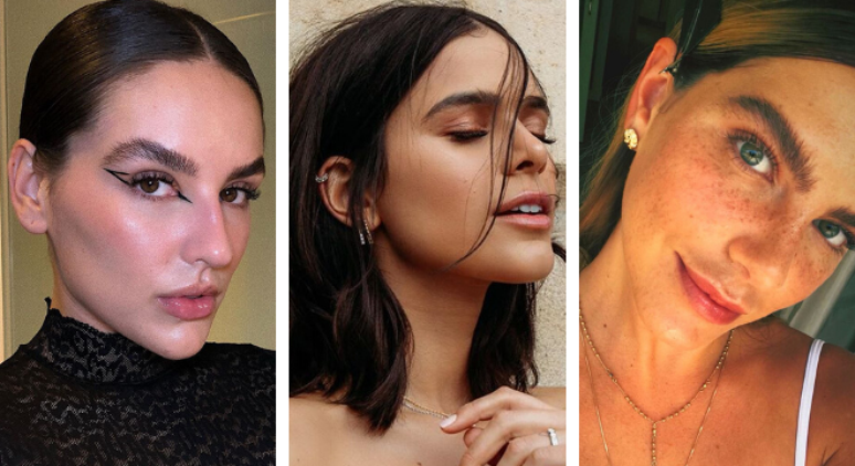 K&eacute;fera, Bruna Marquezine e Mariana Goldfarb (Fotos: Instagram/Reprodu&ccedil;&atilde;o)