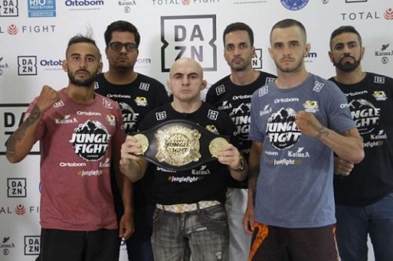 Disputa de título no Jungle Fight no DAZN 99 terá duelo entre Brasil x Argentina (Foto: Leonardo Fabri)