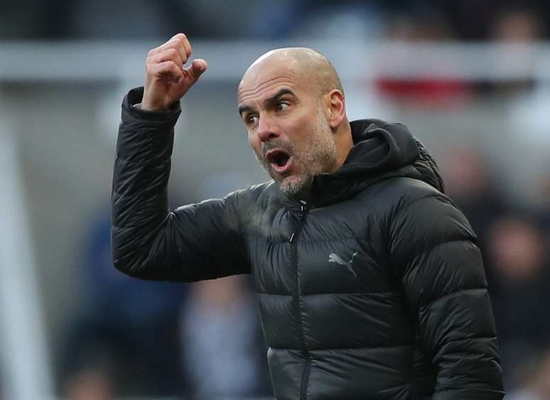 Técnico do Manchester City, Pep Guardiola
30/11/219
REUTERS/Scott Heppell