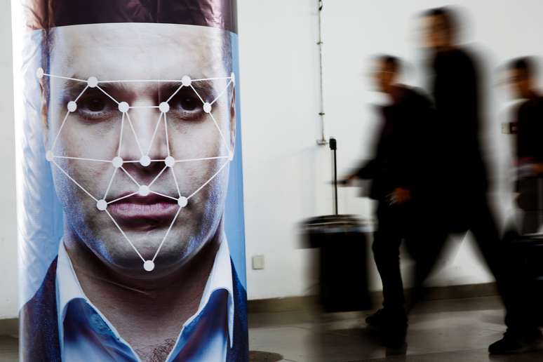 Exibição da tecnologia de reconhecimento facial em Pequim, China 
24/10/2018
REUTERS/Thomas Peter