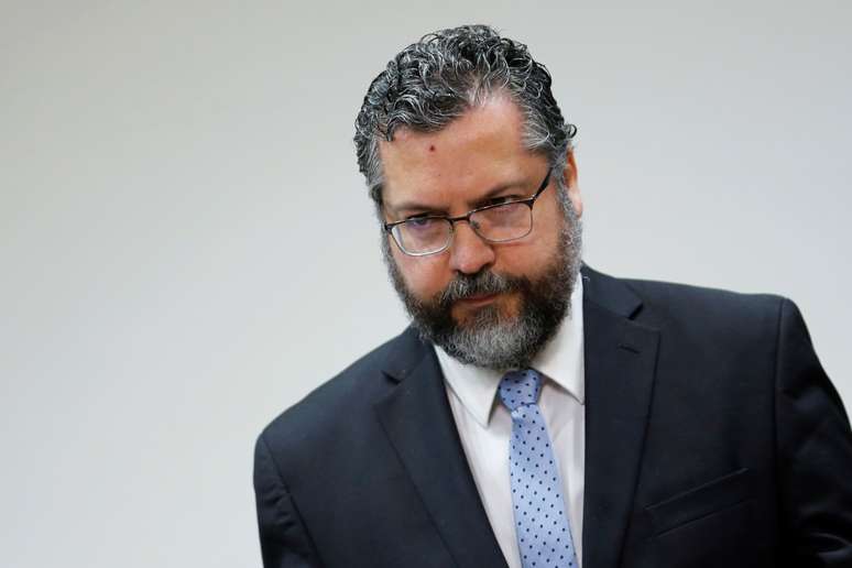 Ministro das Relações Exteriores, Ernesto Araújo, em Brasília
21/11/2019 REUTERS/Adriano Machado