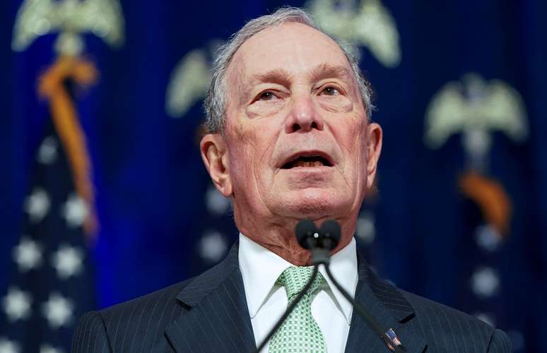 Pré-candidato presidencial democrata Michael Bloomberg 
25/11/2019
REUTERS/Joshua Roberts