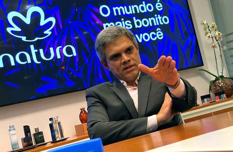 Presidente da Natura, João Paulo Ferreira, durante entrevista à Reuters em São Paulo 
29/11/2019
REUTERS/Leonardo Benassatto