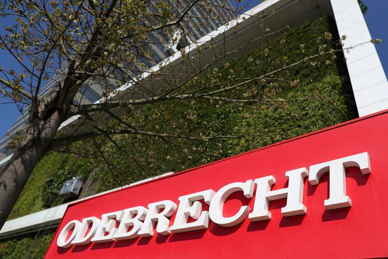 Logotipo da Odebrecht. 29/7/2019. REUTERS/Amanda Perobelli