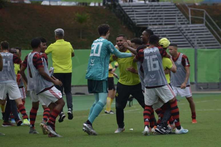 Flamengo venceu o Palmeiras por 3 a 0, no jogo da volta (Foto: Thiago Felix/MyPhoto Press/Lancepress!)