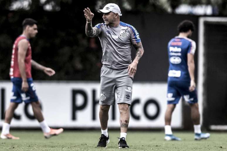 Após queda de Mano Menezes, Sampaoli despertou interesse do Palmeiras (Foto: Ivan Storti/Santos)