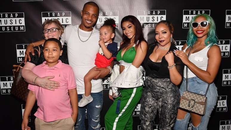 A vida familiar do rapper T.I foi narrada no reality show 'T.I. & Tiny: The Family Hustle'