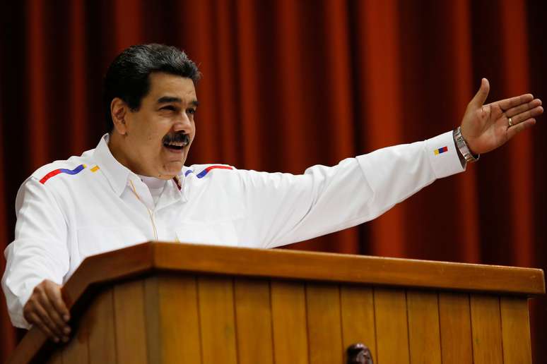 Presidente venezuelano, Nicolás Maduro
03/11/2019
Palácio Miraflores/Divulgação via REUTERS
