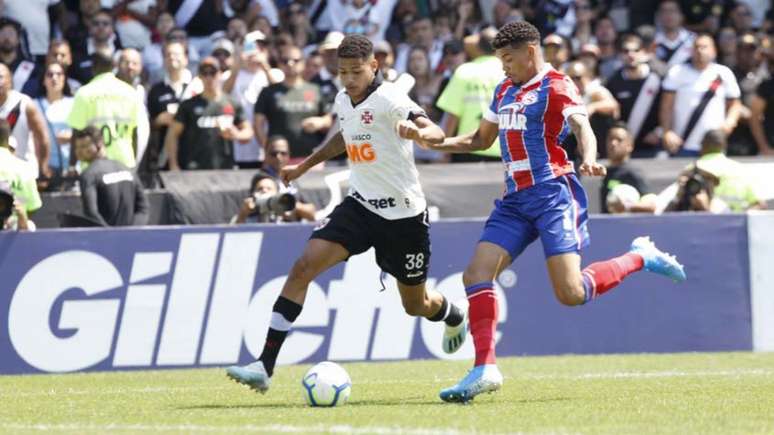 No primeiro turno, o Bahia venceu o Vasco em São Januário (Foto: Paulo Sergio/Agencia F8/Lancepress!)