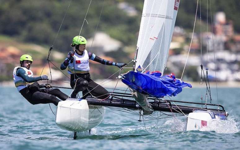 Isabel Swan e João Bulhões sonham com a medalha em Tóquio-2020. Mas o desafio será duro (Foto: Gabriel Heusi)