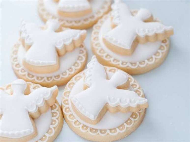 55. Doce personalizado para lembrancinha de batizado &ndash; Via: Macetes de m&atilde;e