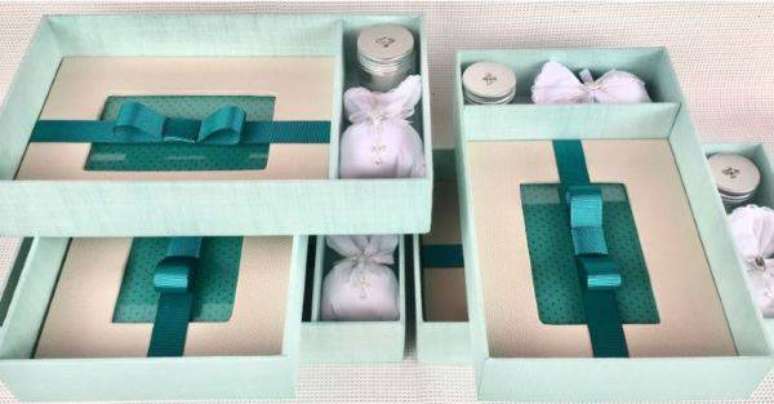 69. Escolha op&ccedil;&otilde;es lindas para lembrancinha de batizado &ndash; Via: Arte na Caixa