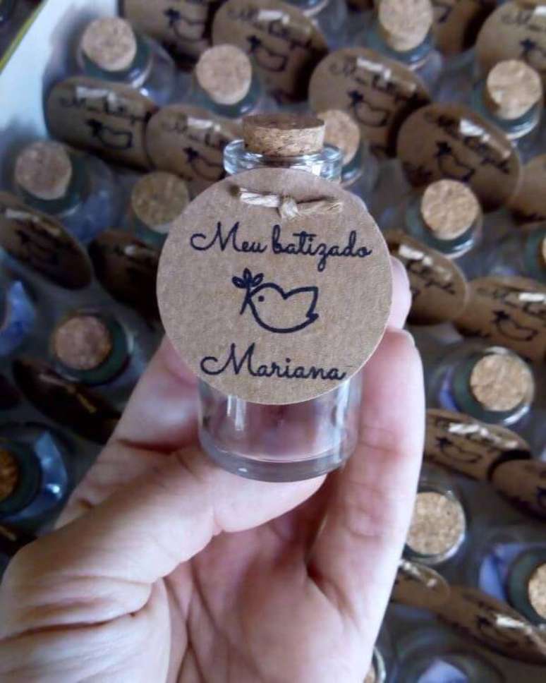 80. Lembrancinha de batizado simples com aromatizador &ndash; Via: Atelier MP Origami