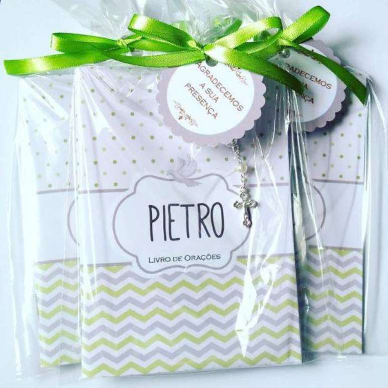 11. Lembrancinha de batizado menino e menina &ndash; Via: Confete Atelier