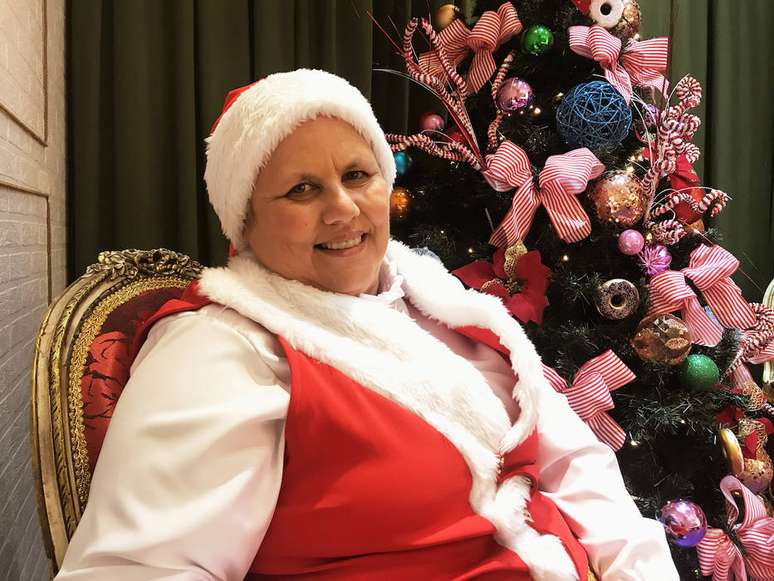 Sueli de Jesus, a Mamãe Noel de 54 anos.