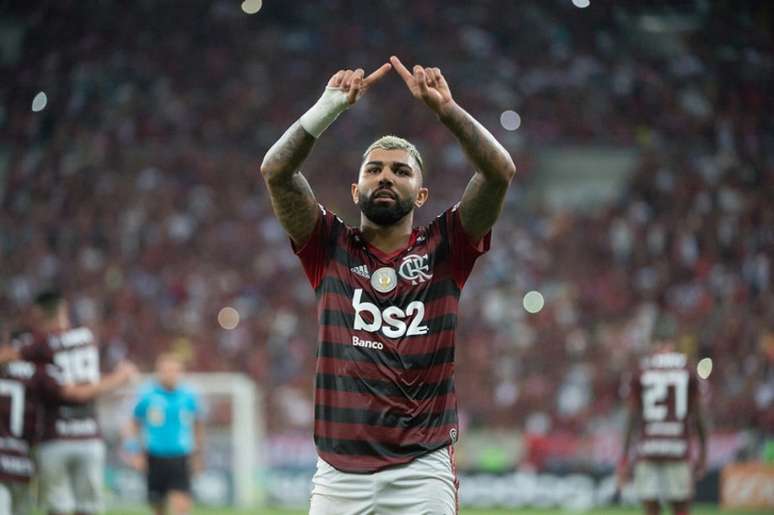 Em lua de mel com a torcida, Gabigol soma 42 gols em 55 jogos pelo Flamengo (Foto: Alexandre Vidal / Flamengo)