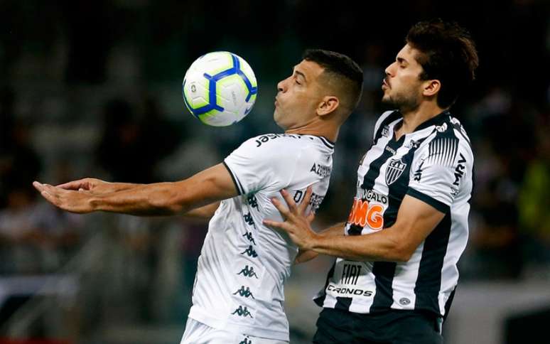 Atacante em ação contra o Atlético-MG (Foto: Vítor Silva/Botafogo)