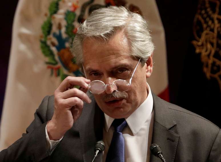 Presidente eleito da Argentina, Alberto Fernández, na Cidade do México
05/11/2019 REUTERS/Luis Cortes