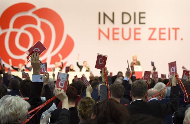 Reunião do Partido Social-Democrata da Alemanha, em Berlim
06/12/2019 REUTERS/Annegret Hilse