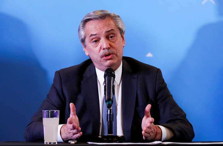 Presidente eleito argentino, Alberto Fernández, anuncia seu ministério
06/12/2019
REUTERS/Agustin Marcarian