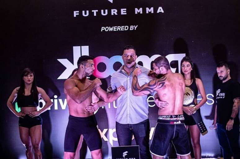 Toninho Fúria e Jack Gozilla farão a única disputa de título do Future MMA 10 (Foto: Tiago Pamplona)