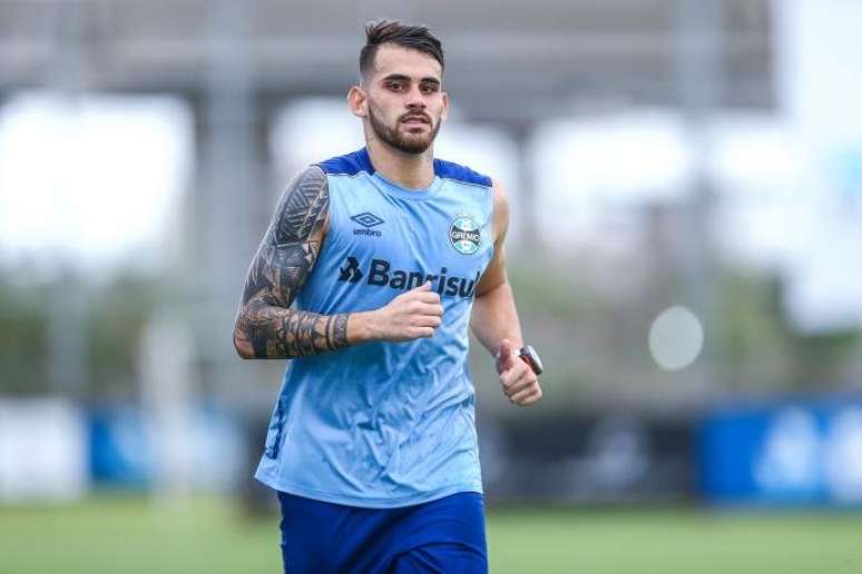Vizeu tem contrato com o Grêmio até o final da temporada (Foto: Lucas Uebel/GFBPA)