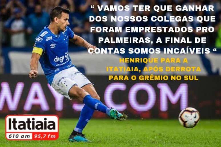 Henrique também &#034;provocou&#034; o Palmeiras  nos memes com fake news
