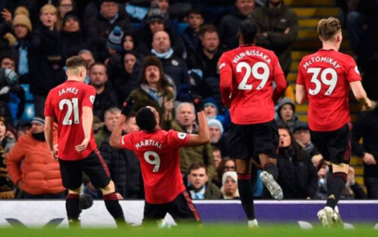 Manchester City 2 x 1 Manchester United