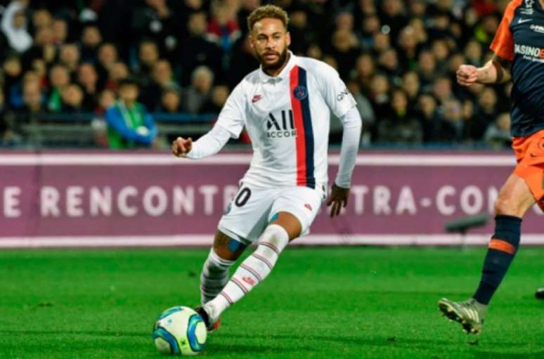 Montpellier x PSG - Neymar