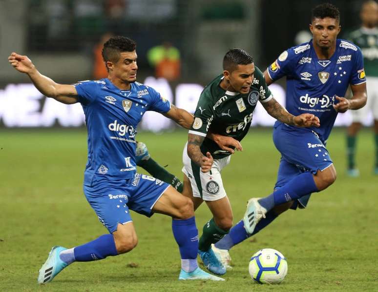 O Palmeiras venceu o Cruzeiro por 1 a 0 no primeiro turno (Foto: Cesar Greco/SEP)