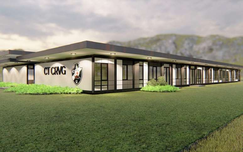 Projeto do novo centro de treinamento do Vasco (Foto: Reprodução)