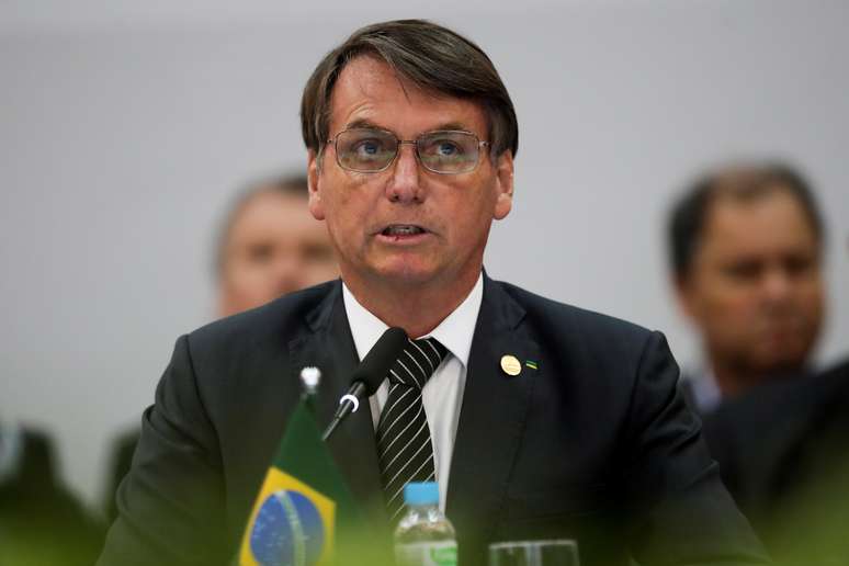 Presidente Jair Bolsonaro durante cúpula do Mercosul
05/12/2019
REUTERS/Ueslei Marcelino