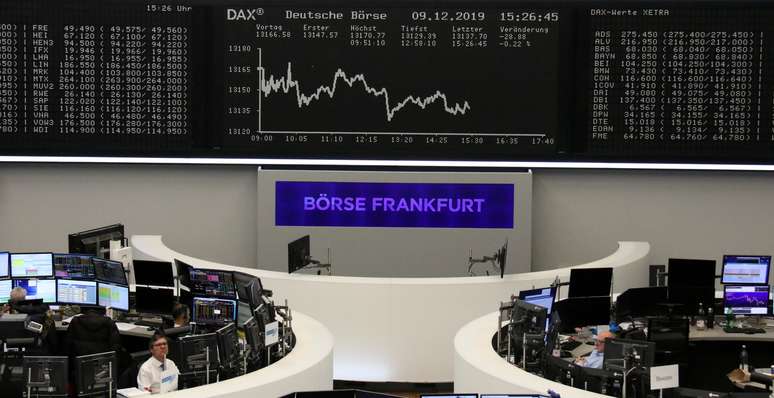 Bolsa de Valores de Frankfurt, Alemanha 
09/12/2019
REUTERS/Staff