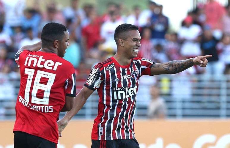 O São Paulo venceu o CSA por 2 a 1 (Foto: Rubens Chiri/SPFC)