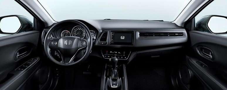 Interior do Honda HR-V EXL.