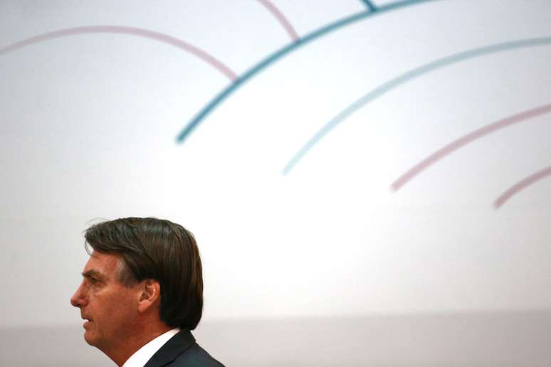 Presidente Jair Bolsonaro durante reunião do Mercosul em Bento Gonçalves
05/12/2019 REUTERS/Diego Vara 