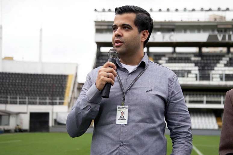 Pedro Dória, gestor do Santos, fala sobre o momento do clube (Divulgação/SFC)