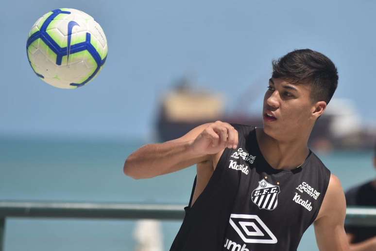 Kaio Jorge projeta 2020 pelo Santos (Ivan Storti/SFC)