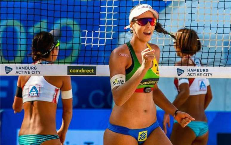 Duda foi a melhor atacante do Circuito Mundial 2019 (Foto: Divulgação/FIVB)