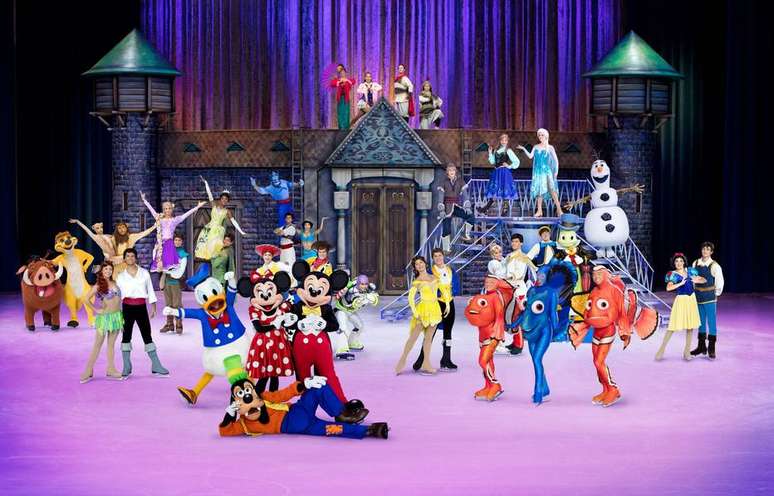 Espetáculo 'Disney On Ice - 100 anos de magia' irá reunir diversos personagens presentes nos quase cem anos de história da empresa