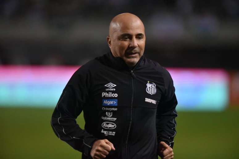 Jorge Sampaoli é o principal nome do Palmeiras para comandar time na próxima temporada (Foto: Ivan Storti/Santos)