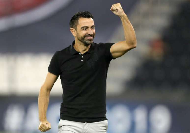 Xavi é atual treinador do time do Catar e espera mostrar bom futebol no Mundial de Clubes (Foto: AFP)
