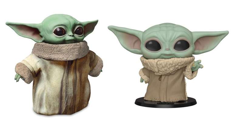Bonecos do Baby Yoda foram anunciados nesta semana