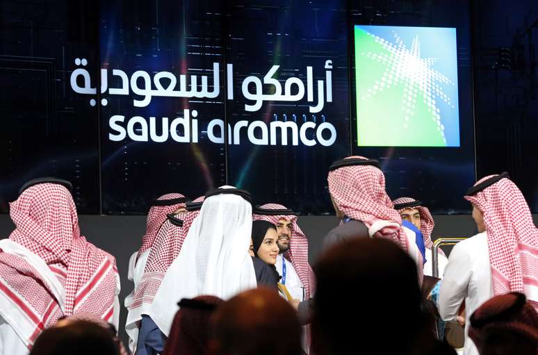 Cerimônia de IPO da Saudi Aramco na bolsa de valores de Riad, Arábia Saudita 
11/12/2019
REUTERS/Ahmed Yosri